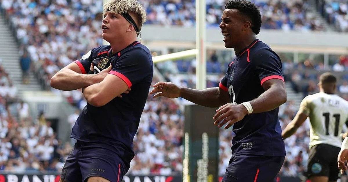 Pollock hat-trick powers England to dominant win over Fiji