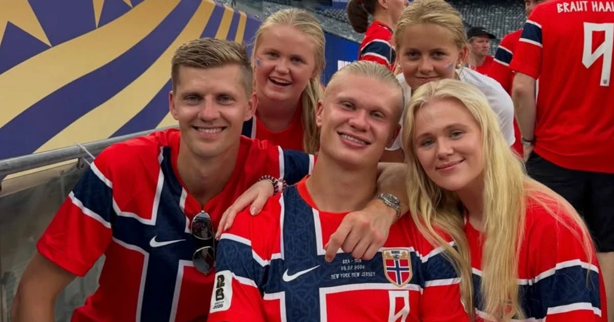 Erling Haaland’s family tree explained as viral lookalike fuels sister rumors