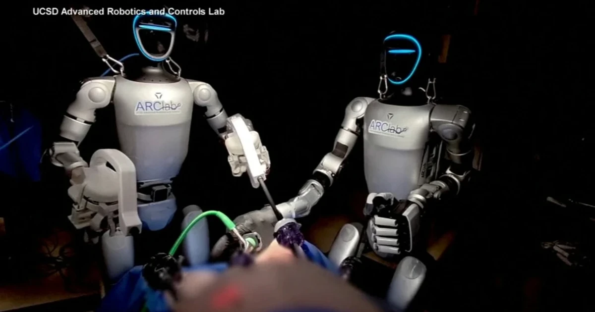 UC San Diego tests humanoid robots for future surgeries
