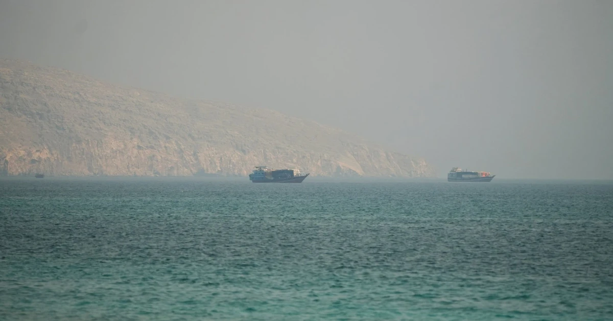 U.S. and Iran trade strikes as Tehran closes Strait of Hormuz
