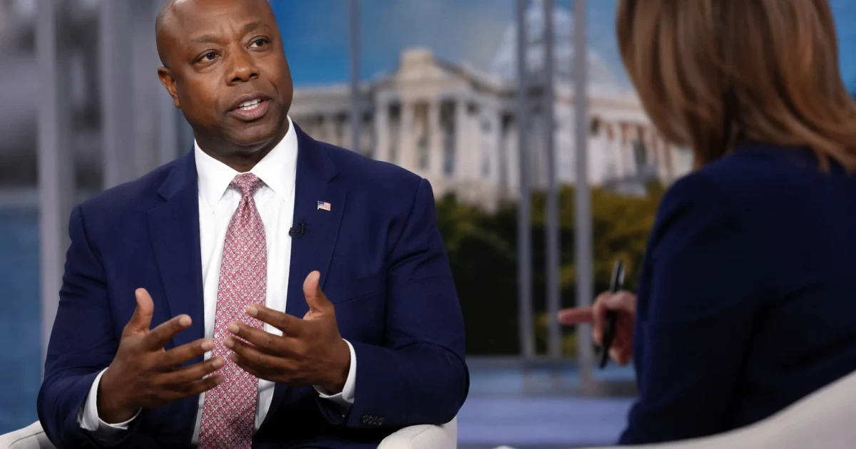 Tim Scott discusses politics in Face the Nation interview