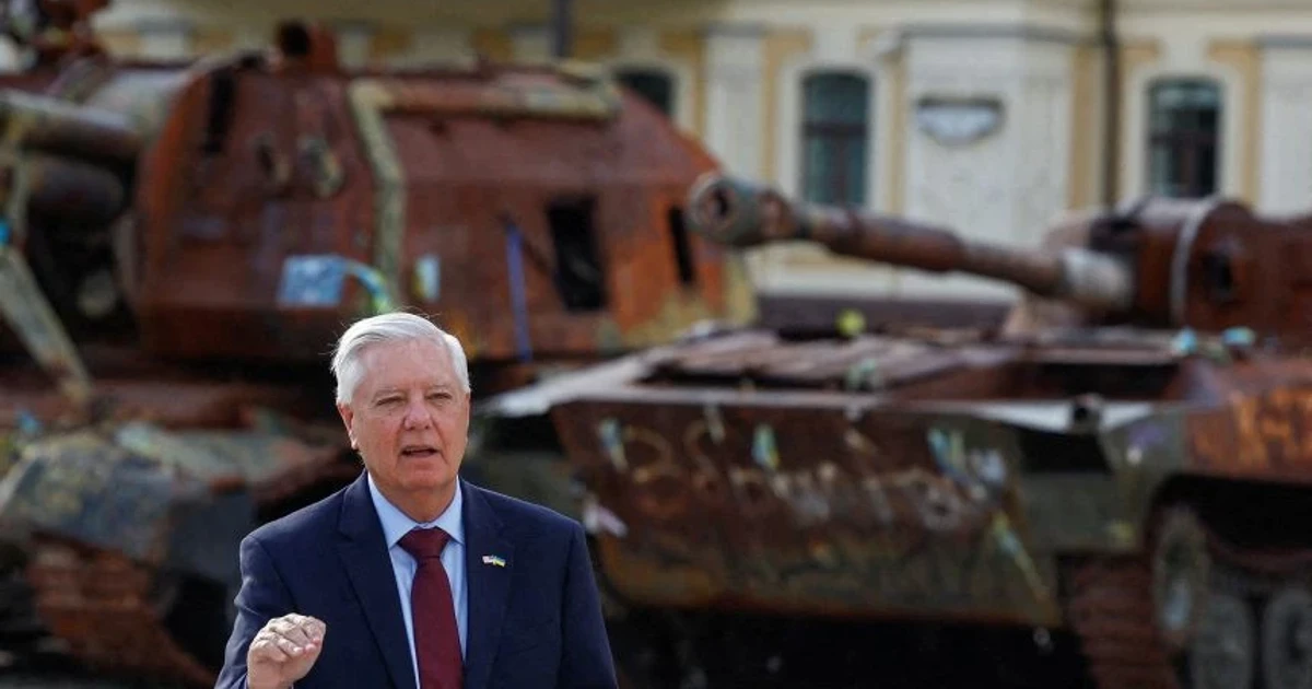 Graham urges more U.S. aid for Ukraine during Kyiv visit
