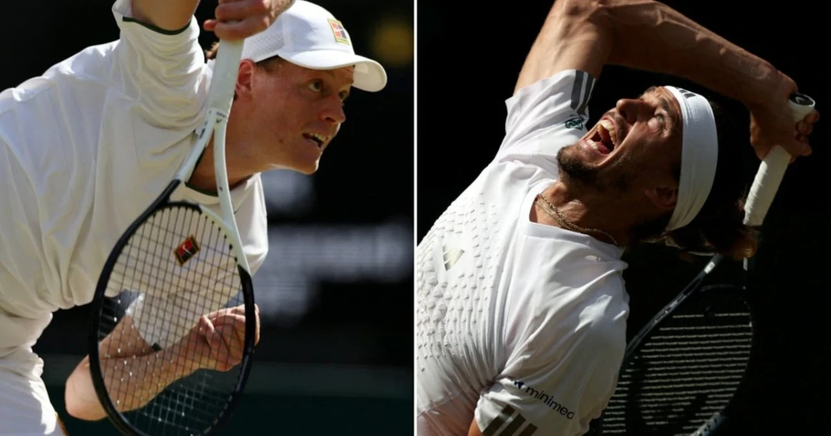 Sinner and Zverev meet in Wimbledon final as top two seeds clash