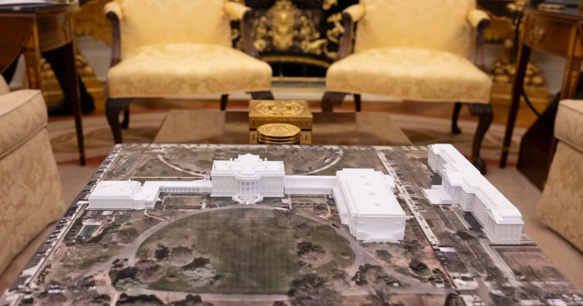 Trump plans White House ballroom, arch spark lawsuits and backlash