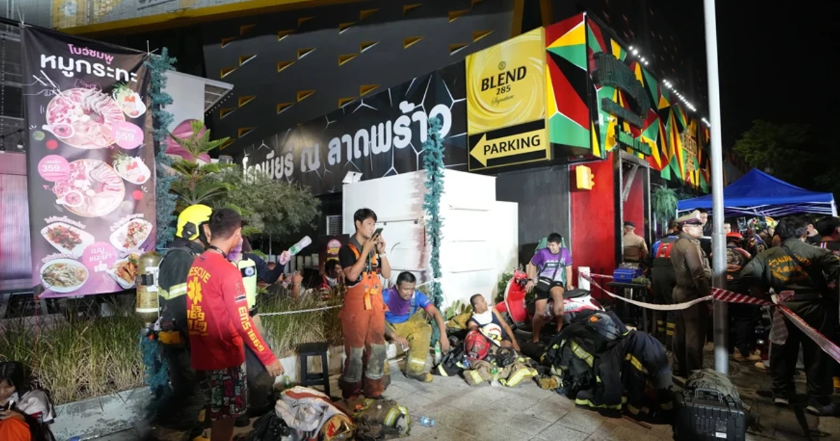 At least 27 killed in Bangkok bar fire, cause under investigation