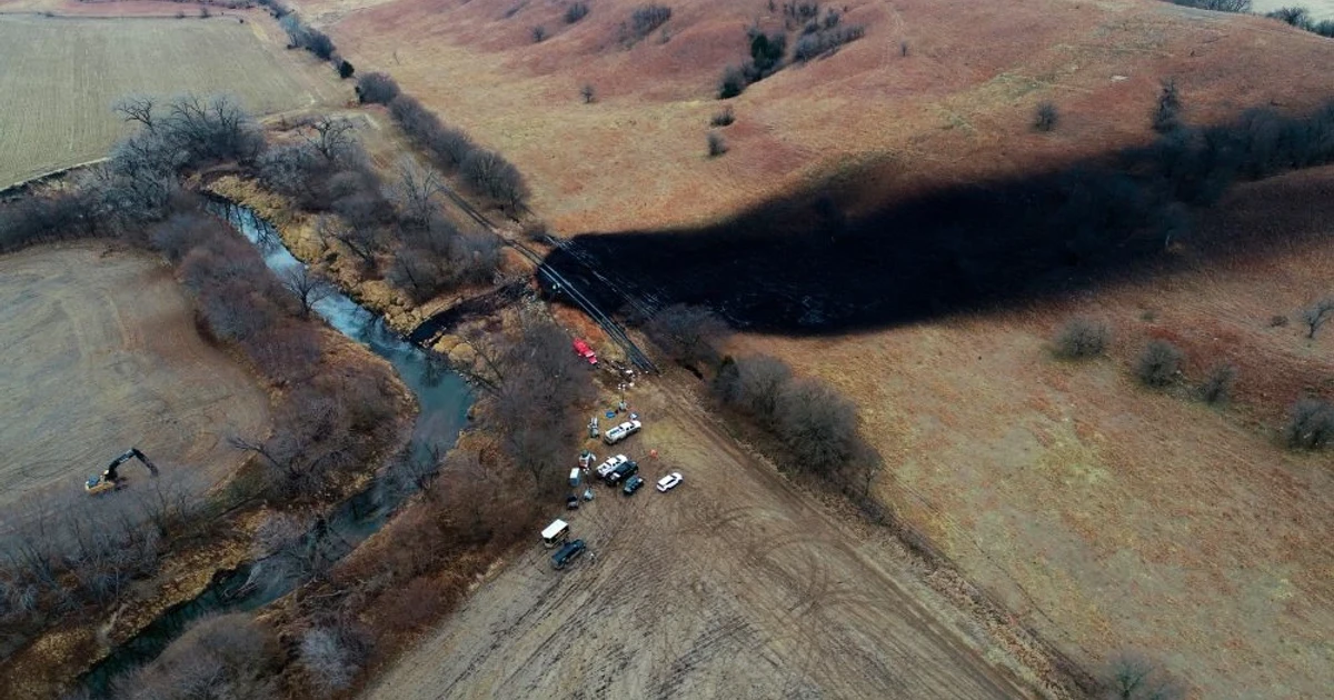 Keystone Pipeline operator to pay $26.9 million over Kansas spill