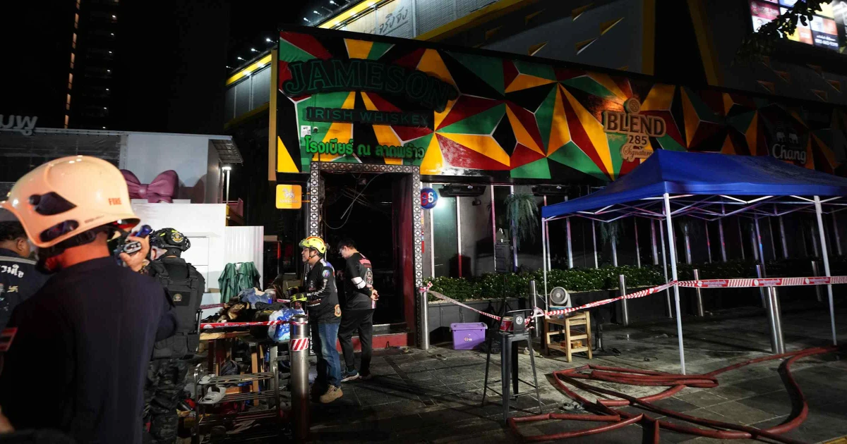 Bangkok pub fire kills 27, injures 63 in suspected electrical blaze