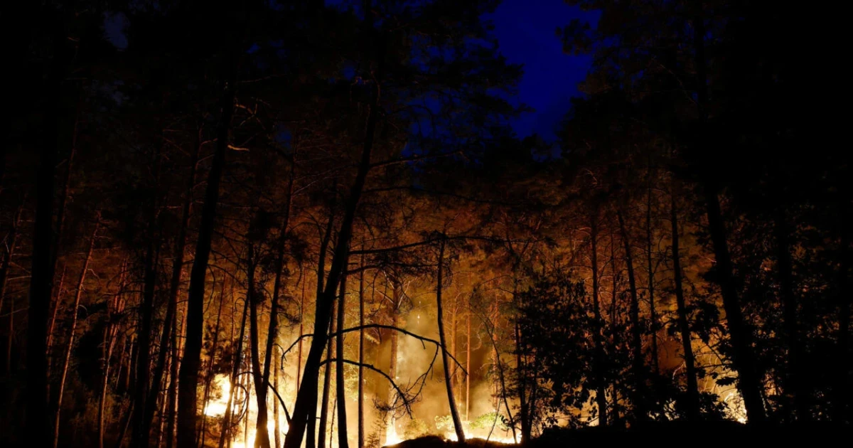 Massive wildfire near Paris forces evacuations and travel disruptions
