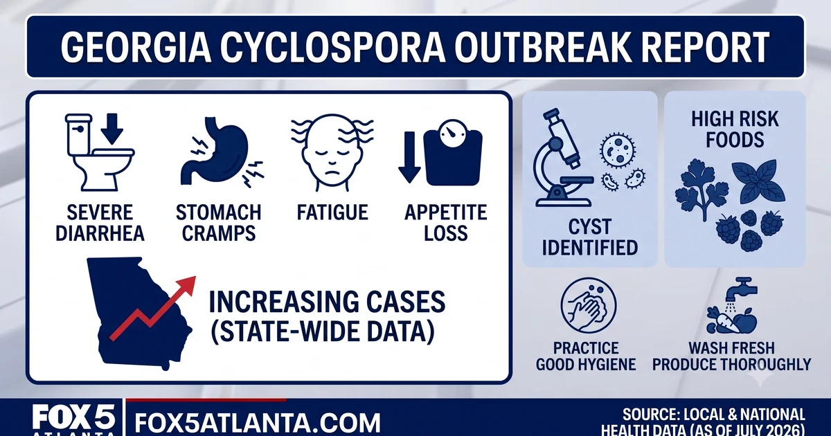CDC investigates cyclosporiasis outbreak as cases rise in 31 states