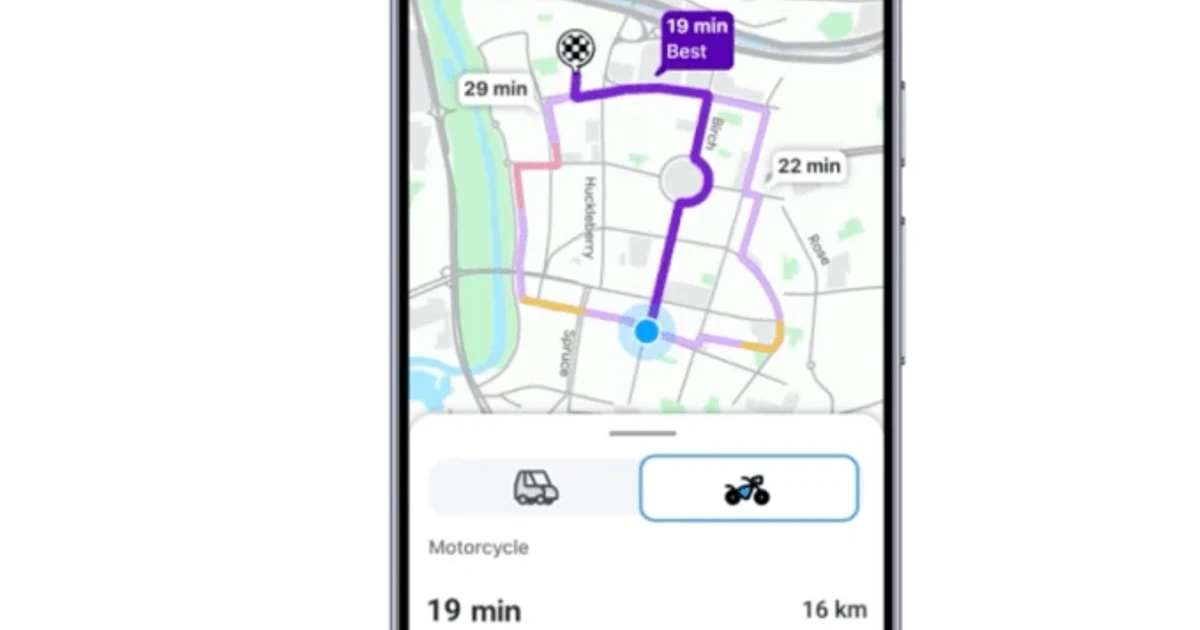 Waze adds AI motorcycle mode and less chatty navigation prompts