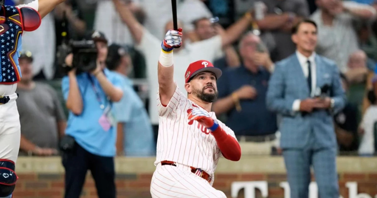 Schwarber to lead off NL in All-Star Game at Citizens Bank Park