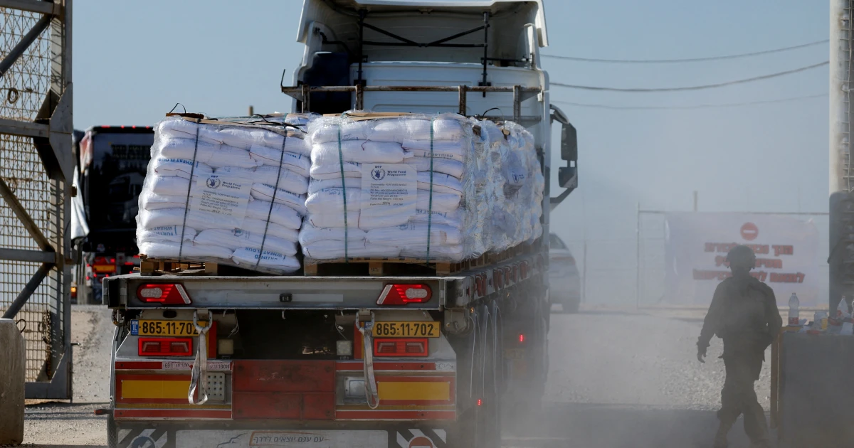 World Food Program suspends Gaza aid after armed raid, Hamas disputes claim