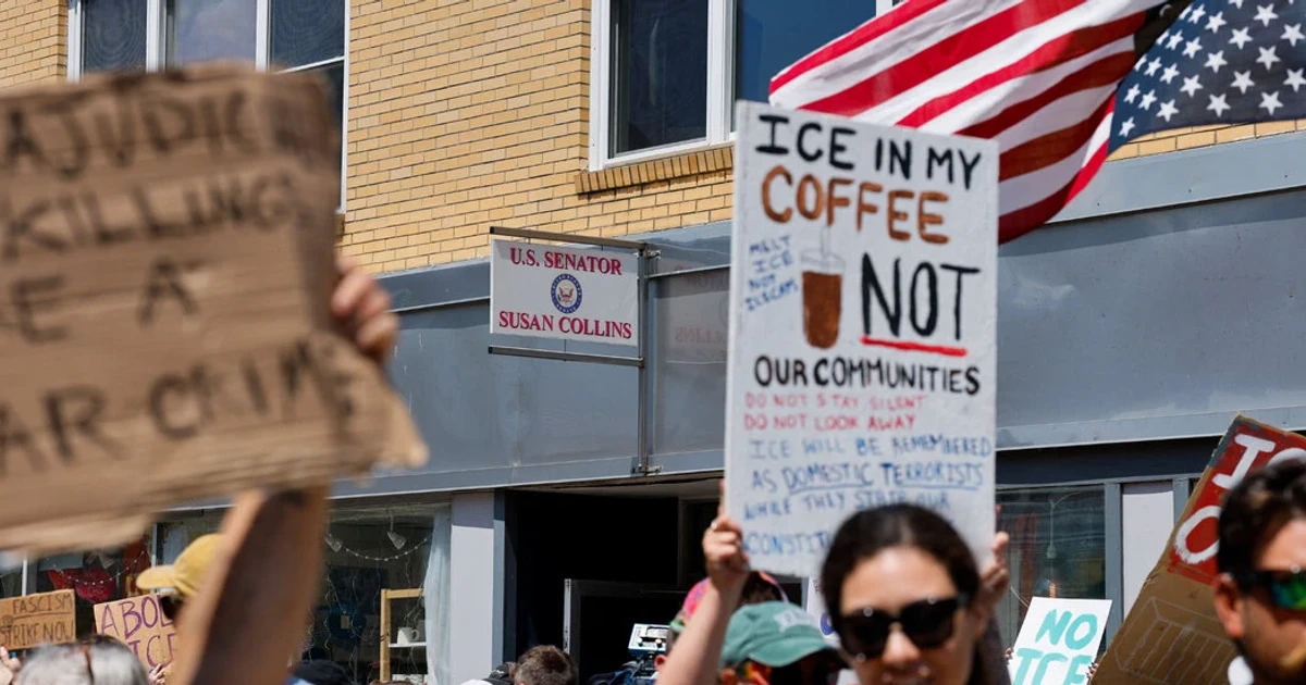 Biddeford shooting puts ICE crackdown at center of Senate race