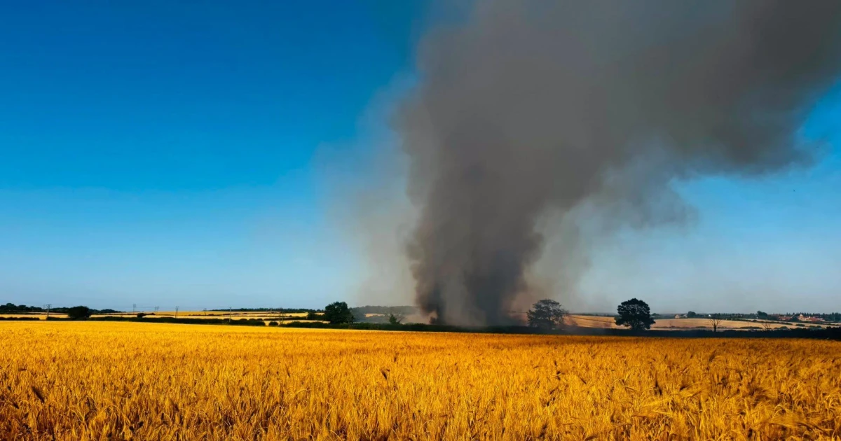 Major incidents declared as wildfires rage across North Wales and Derbyshire
