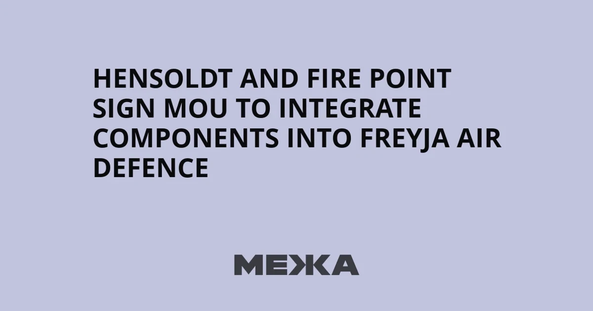 Ukraine's Fire Point turns to missile defense with FREYJA project