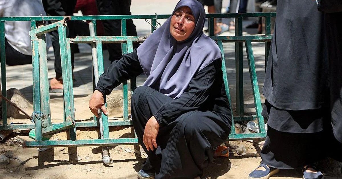 Israeli strike on Gaza police post kills senior Hamas officer, seven others