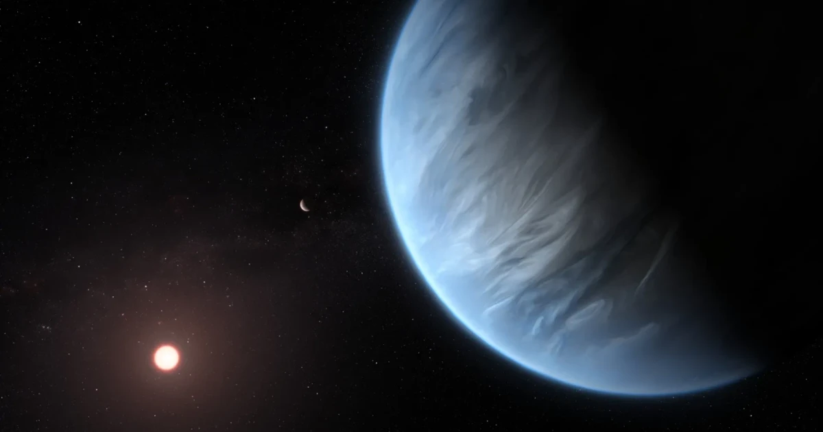 Astronomers find no radio signals from K2-18b in search for life