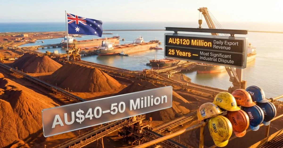 BHP workers at Port Hedland set to strike after talks fail