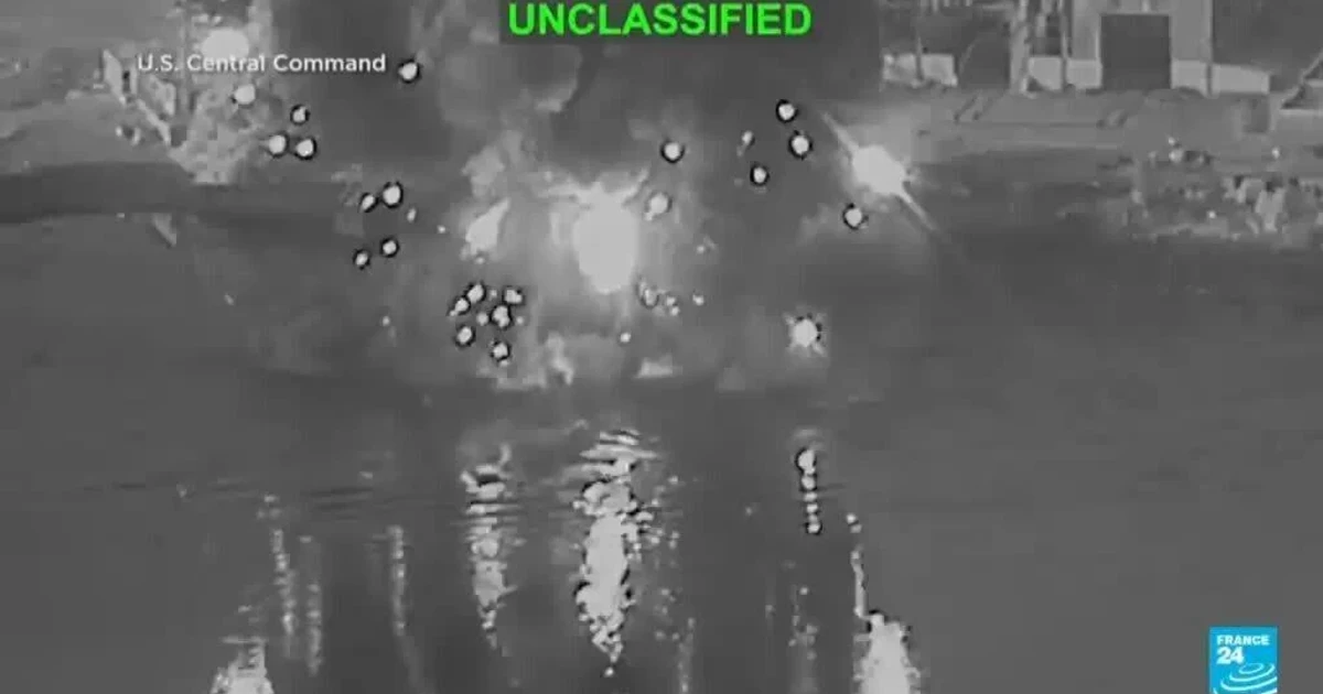 U.S. launches new strikes on Iran, reinstates naval blockade