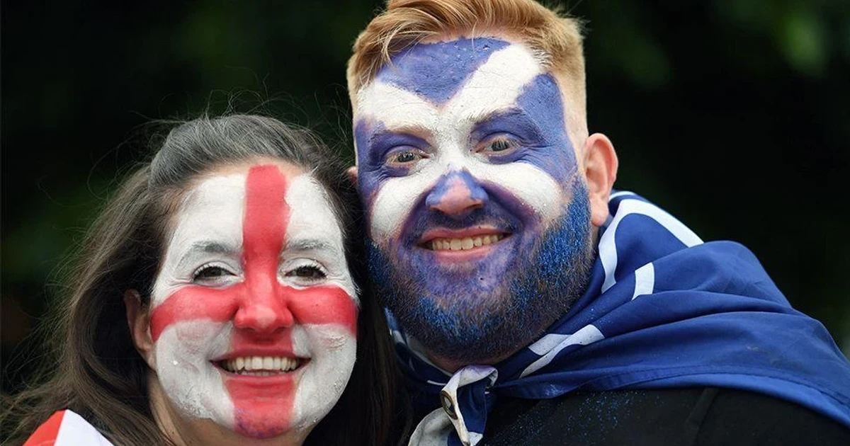 Scottish fans split over backing England in World Cup run