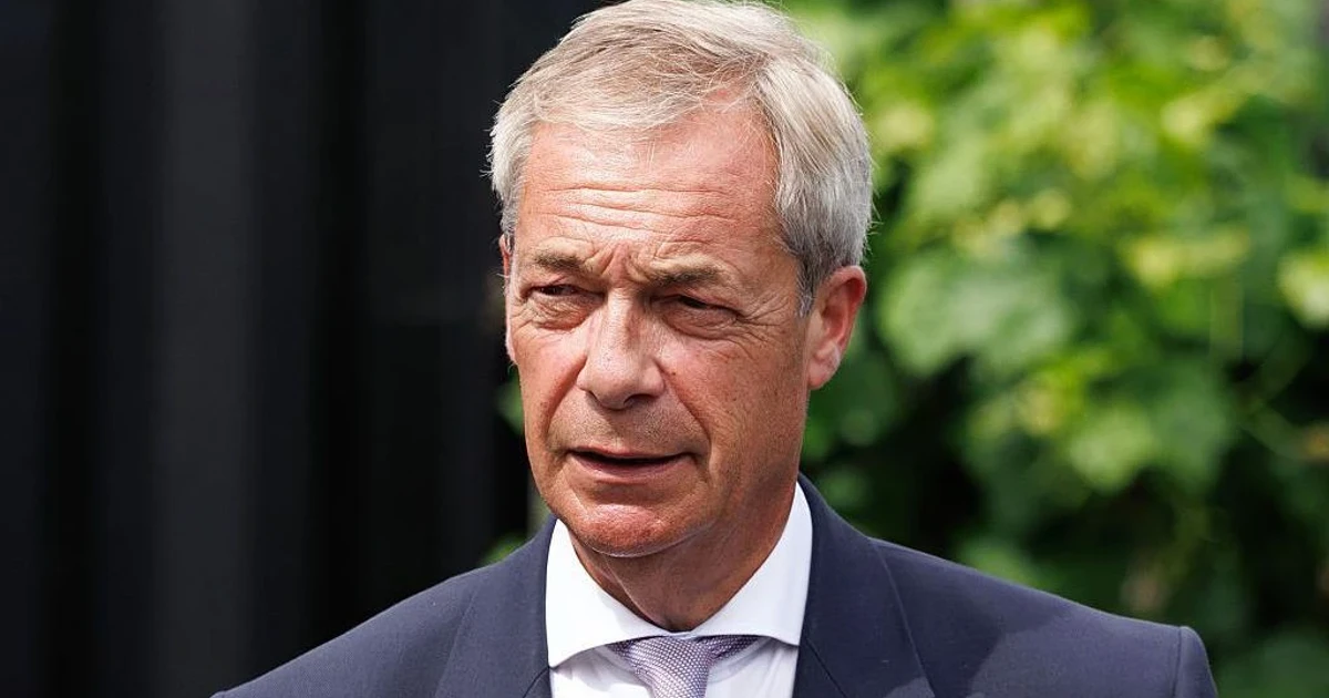 Man arrested in south London over threat to shoot Nigel Farage