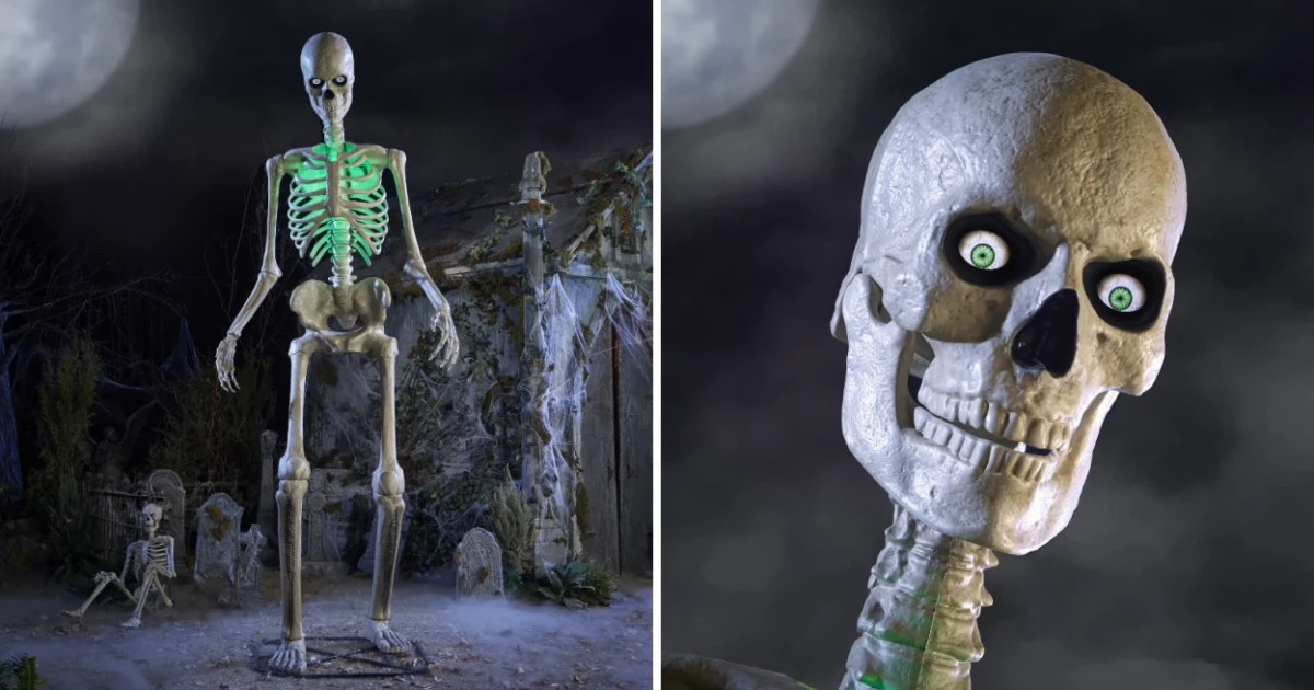 Home Depot unveils 2026 Halloween collection with updated 12-foot Skelly