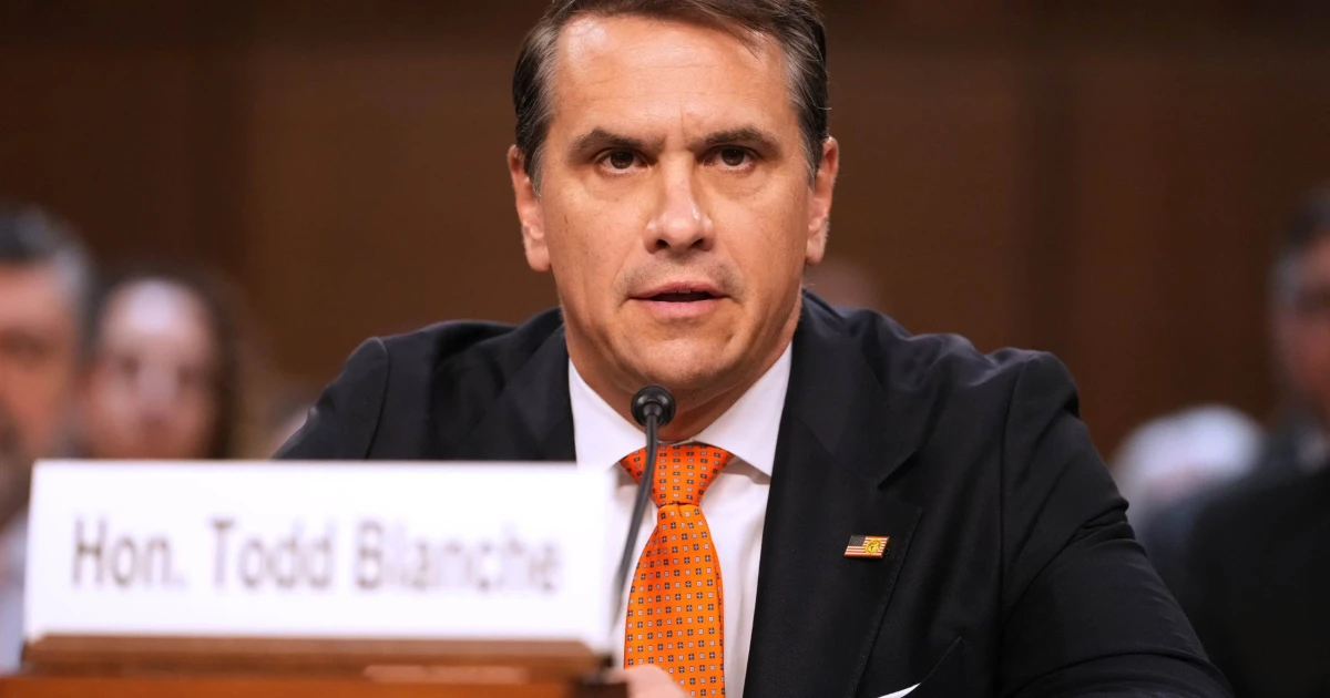 Blanche faces heat over Trump IRS audit protection deal