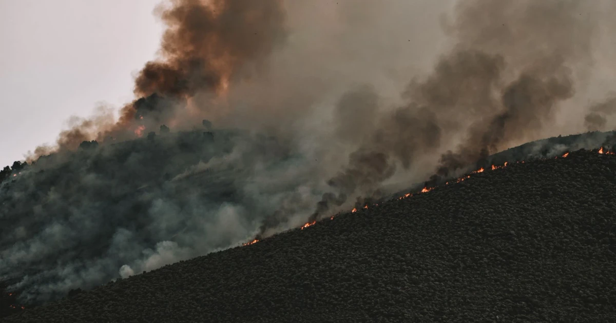 Heat dome pushes wildfire smoke across Midwest and Northeast U.S.