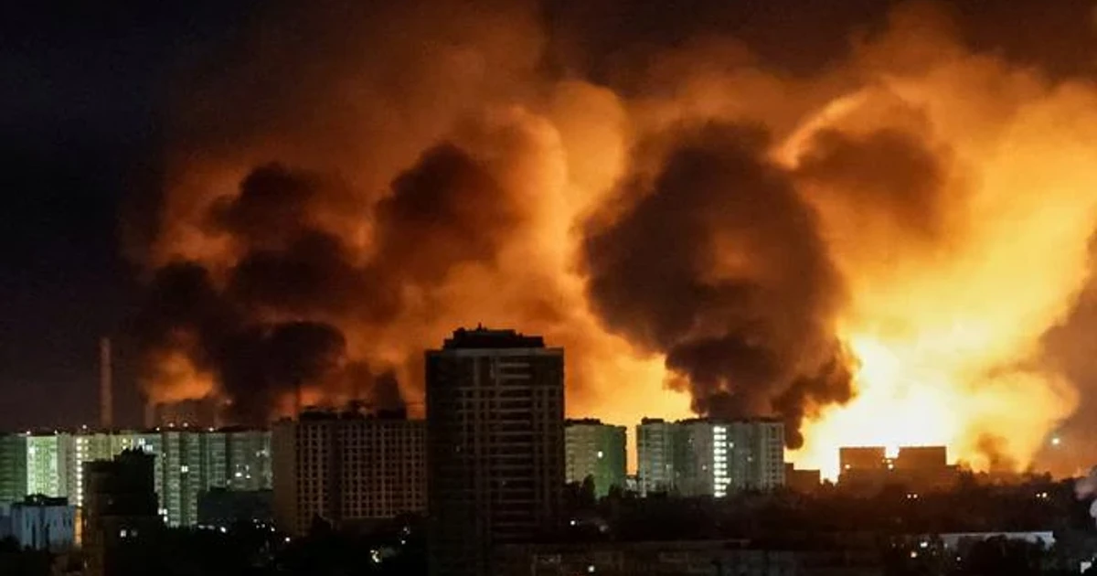Two killed in Russian missile strike on Kyiv after EU drone deal