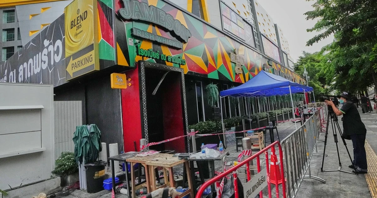 Bangkok bar fire kills 33, band members among the dead
