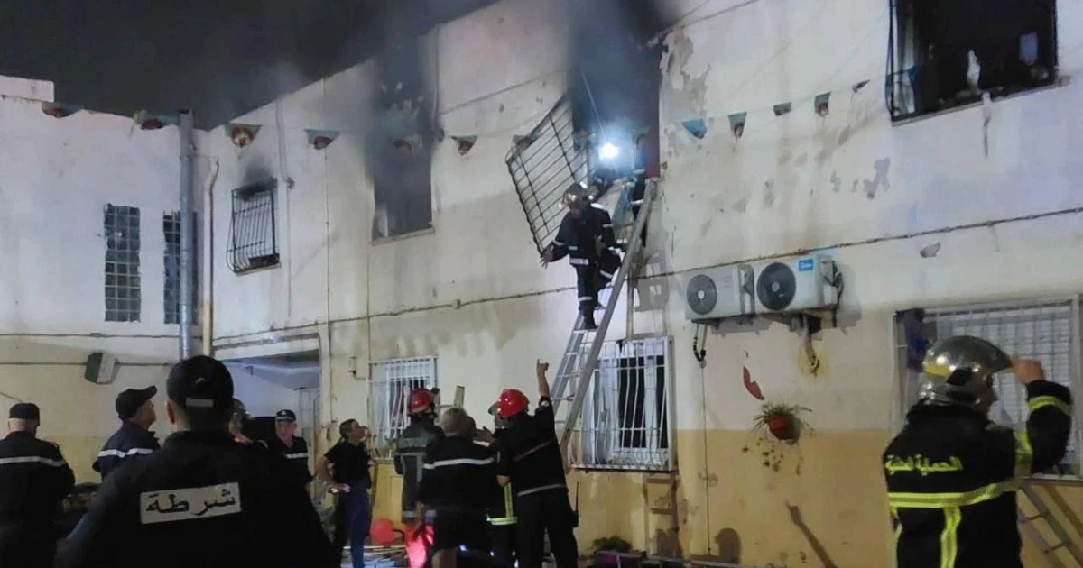 Fire at Algerian child welfare center kills fatalities, injures 19