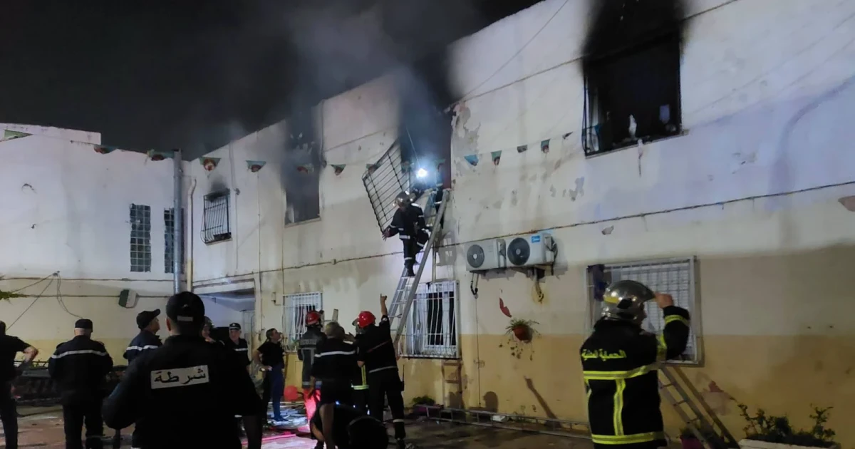 Orphanage fire near Algiers kills 11 children, injures 19 others
