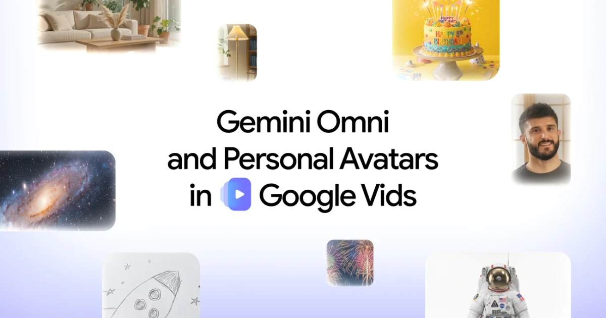 Google Vids adds personalized AI avatars for workplace videos