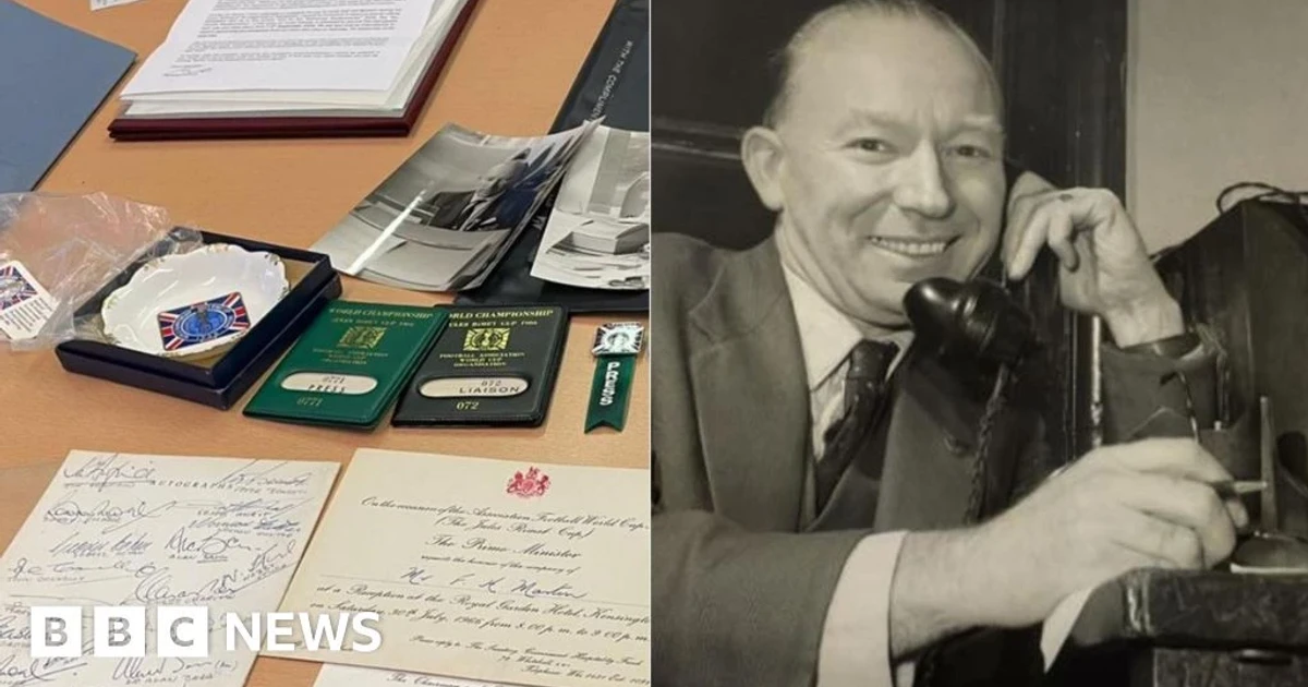 Sheffield 1966 World Cup memorabilia recalls England's only title