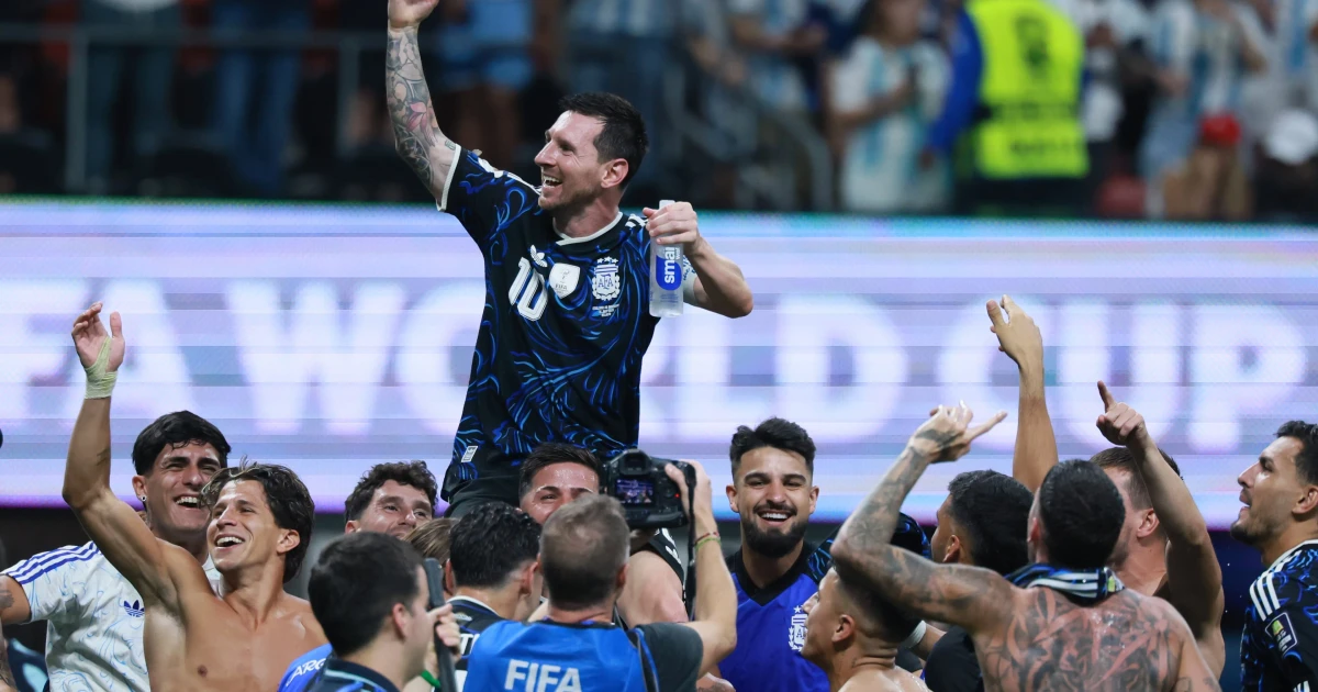 Messi inspires Argentina comeback over England, reaches World Cup final