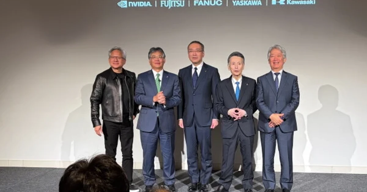 Japanese robotics firms turn to Nvidia for physical AI push