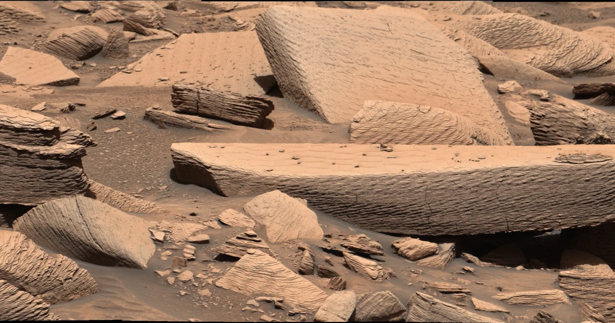 Curiosity finds evidence of ancient sandstorm on Mars