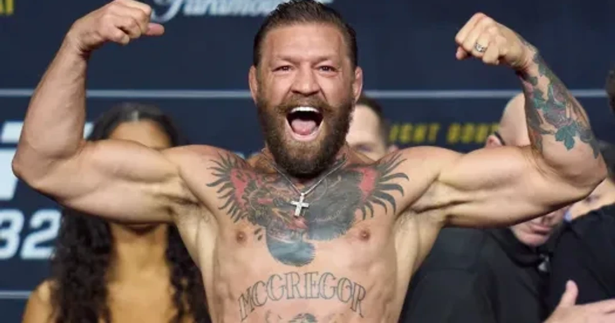 McGregor and Holloway clash in heated face-off before UFC rematch
