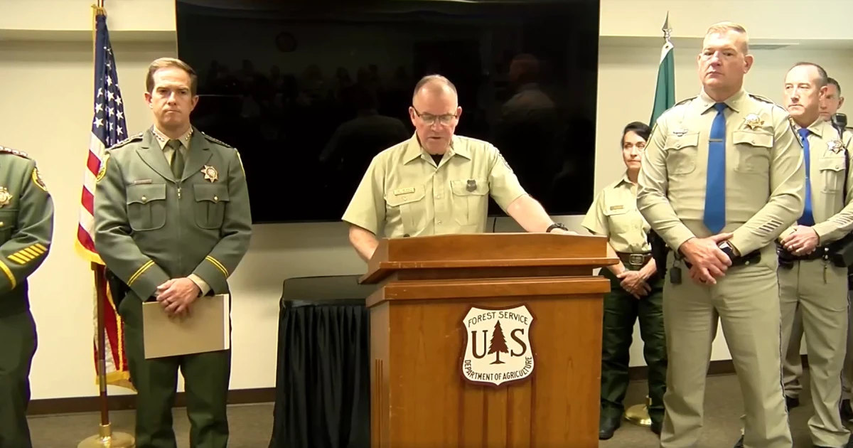 Father and son arrested after kidnapping two Forest Service workers in California