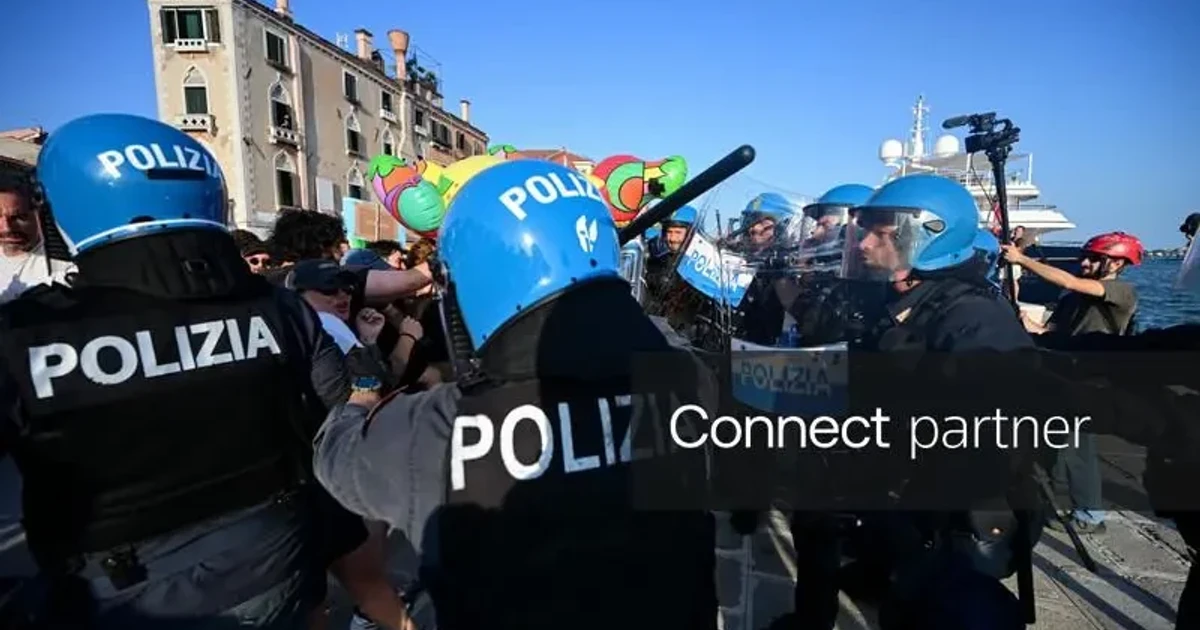 Protests greet Trump envoy's superyacht arrival in Venice