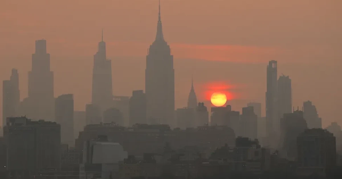 Canadian wildfire smoke brings hazardous air to millions across US