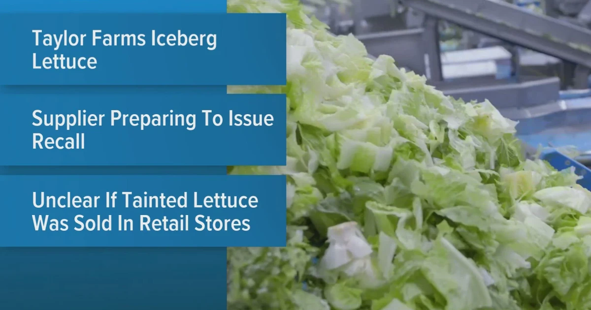 Cyclospora outbreak tied to Taylor Farms lettuce at Taco Bell restaurants