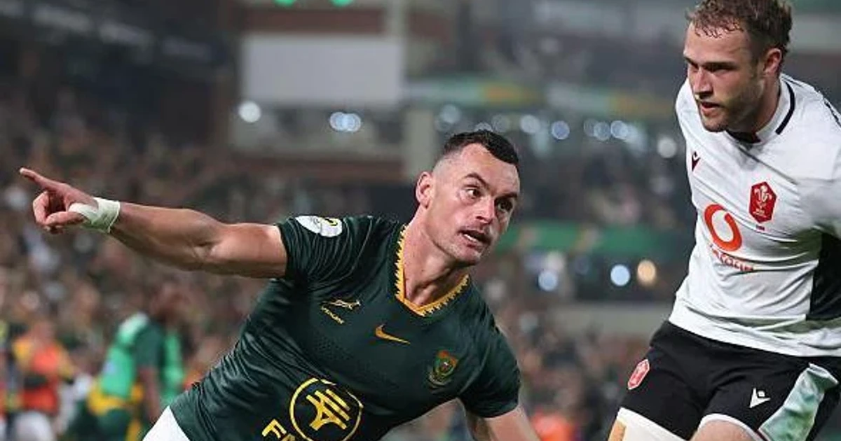 South Africa crush Wales 45-21 with seven-try Nations Championship win