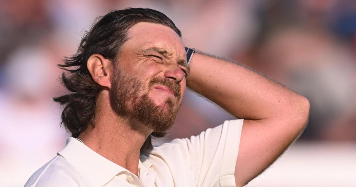 Fleetwood slips five back as Burns ties major scoring record