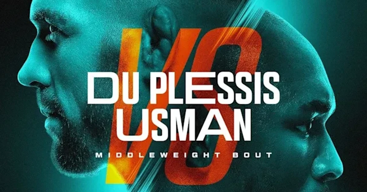Du Plessis and Usman headline UFC's return to Oklahoma City