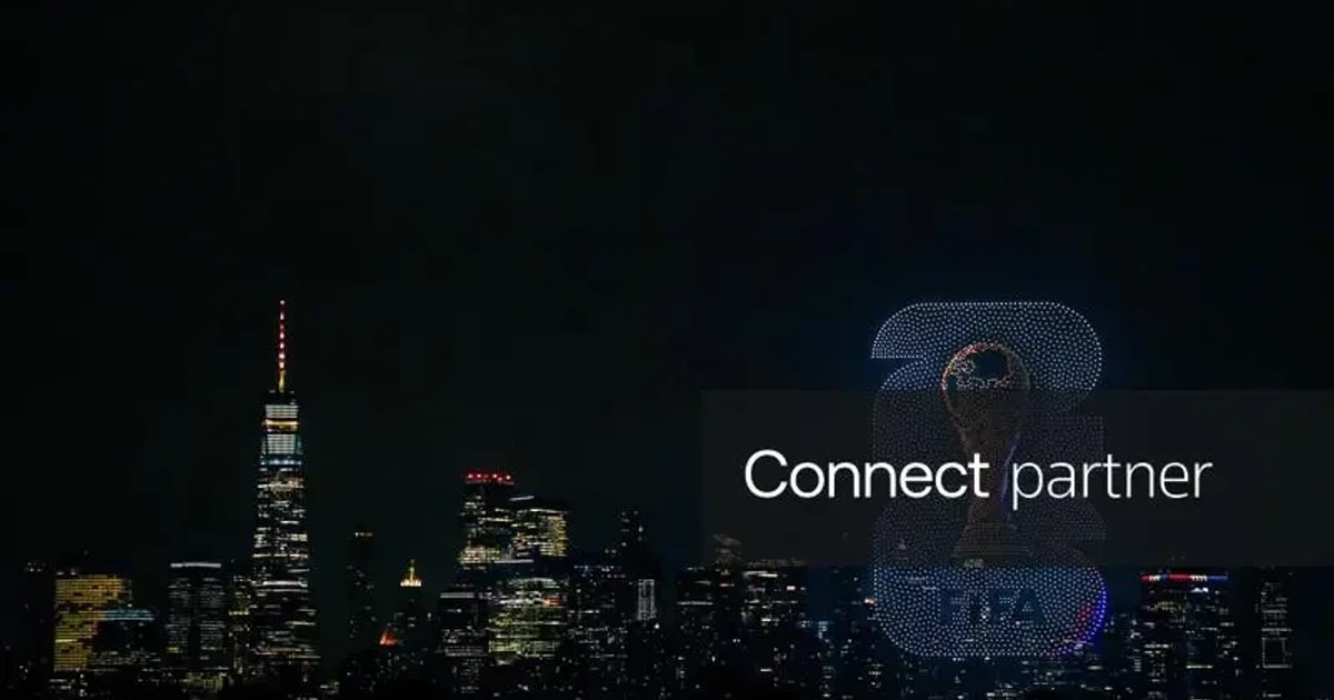 World Cup drone show lights up New York skyline ahead of final