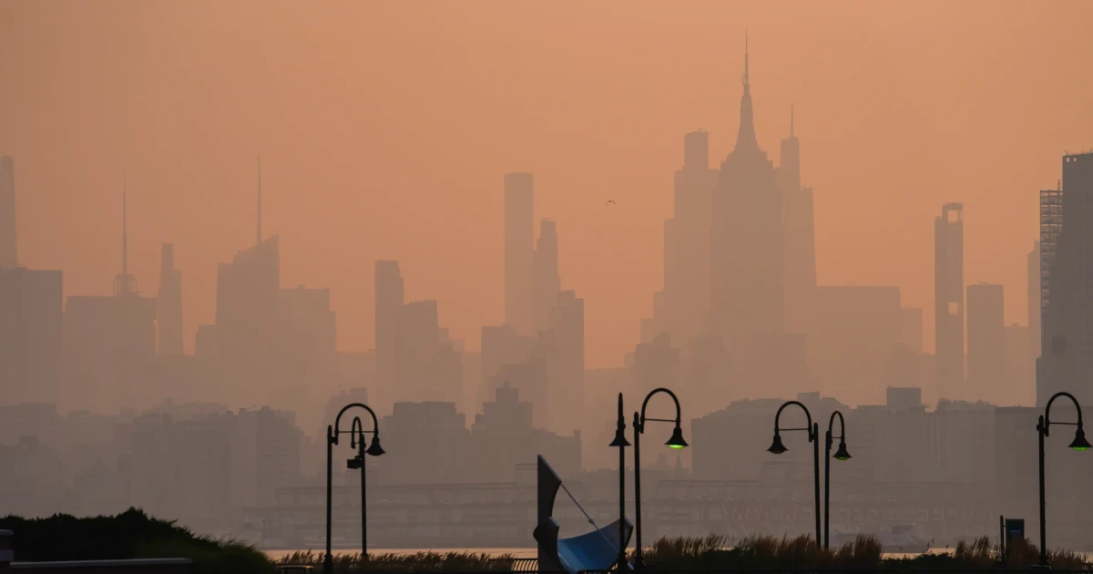 Dangerous storms and wildfire smoke threaten millions across the Northeast