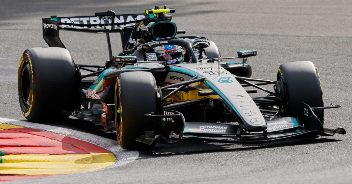 Antonelli tops Belgian Grand Prix practice as Hamilton crashes at Spa