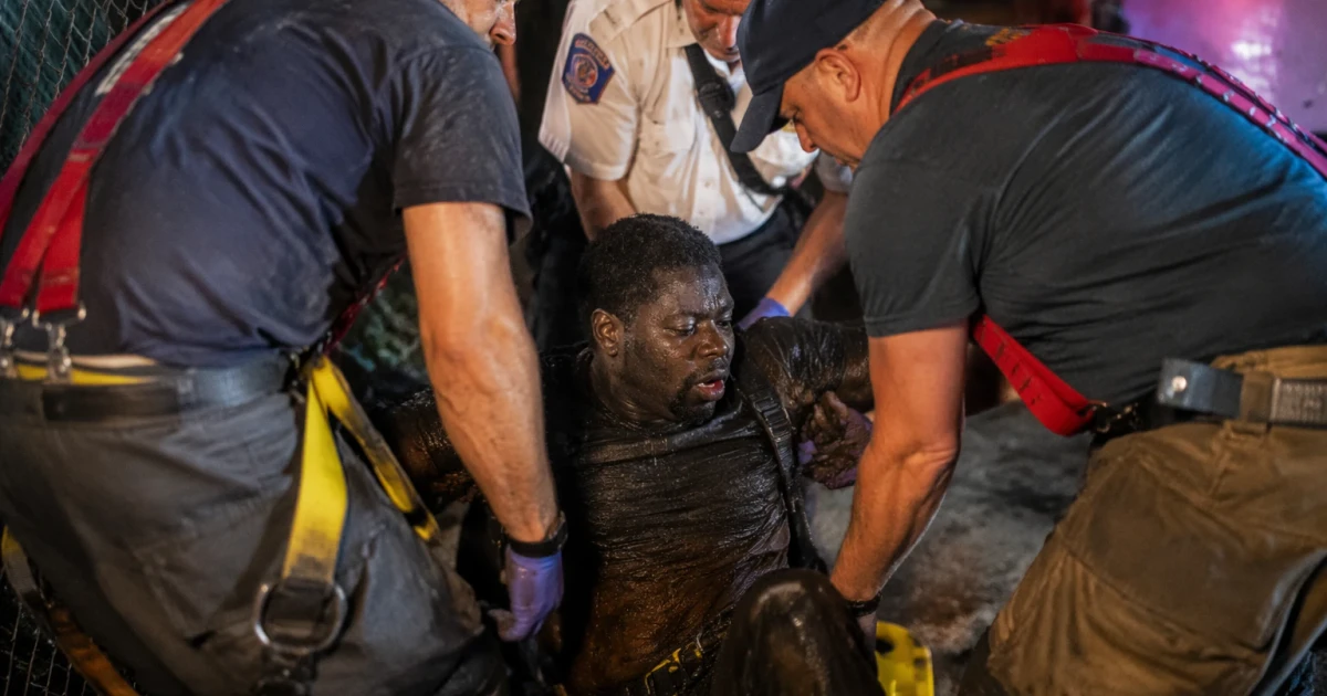 Man rescued from Northeast Philadelphia sewer after hours underground