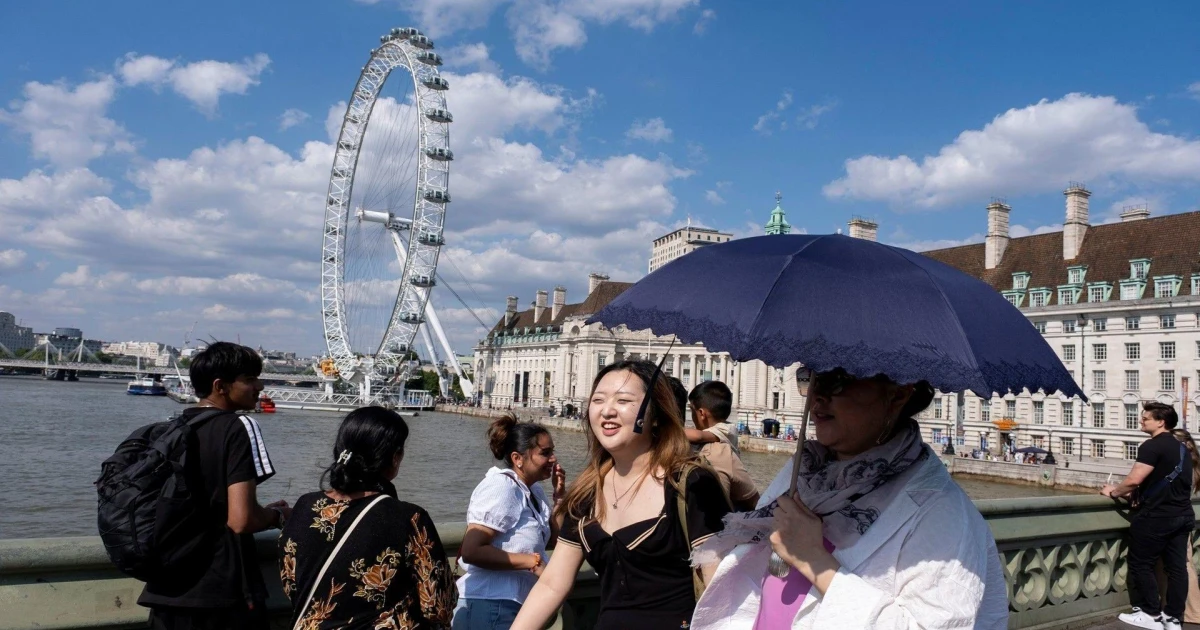 UK heatwave eases as cooler, more changeable weather moves in